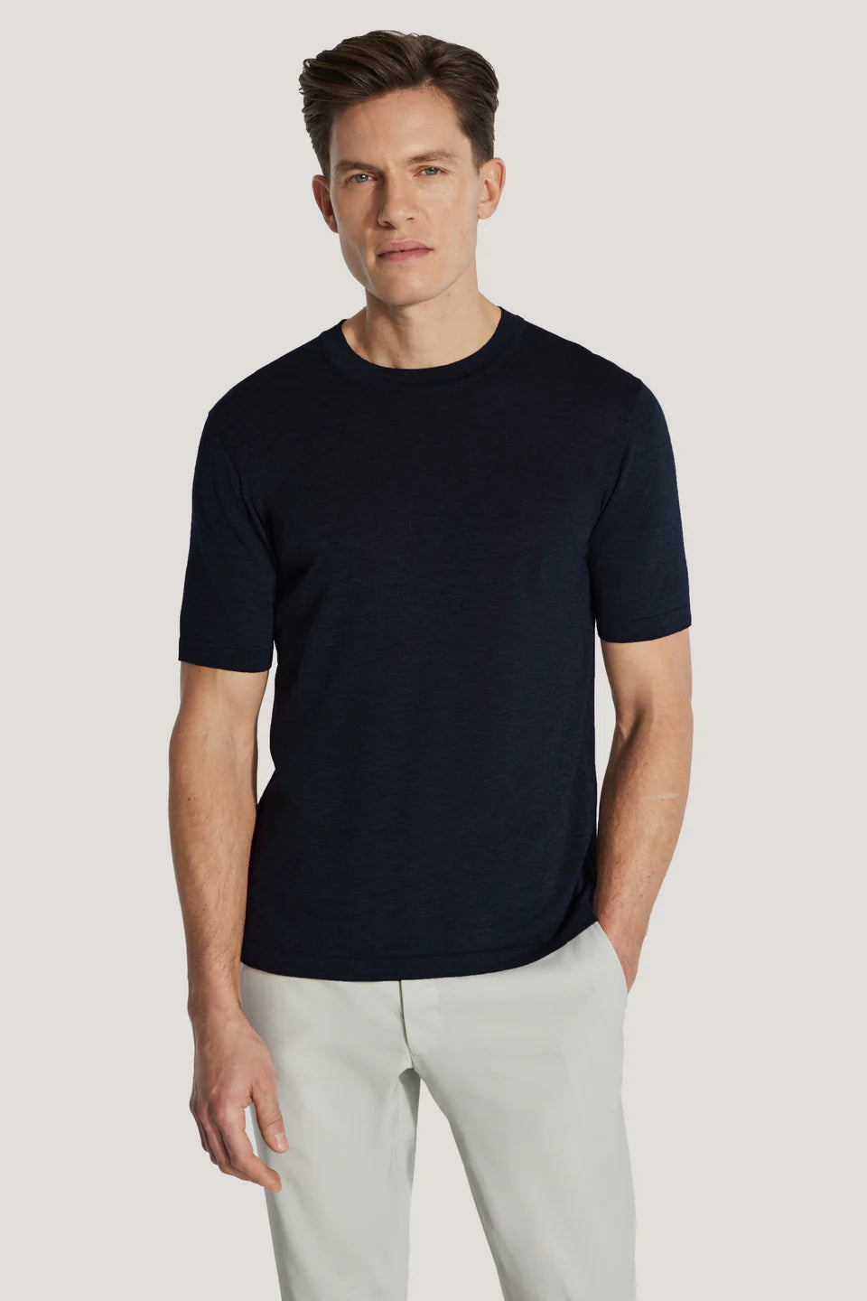 JACK VICTOR Wellington Crew Neck