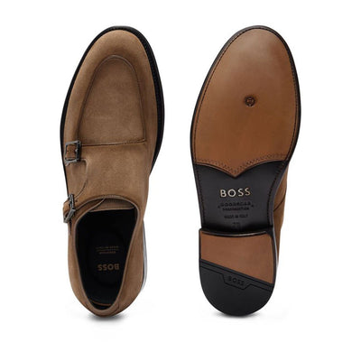 BOSS Terry Monkstraps Shoe | Med Beige