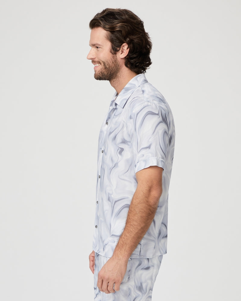 PAIGE Denim Landon Shirt | Ocean Wave