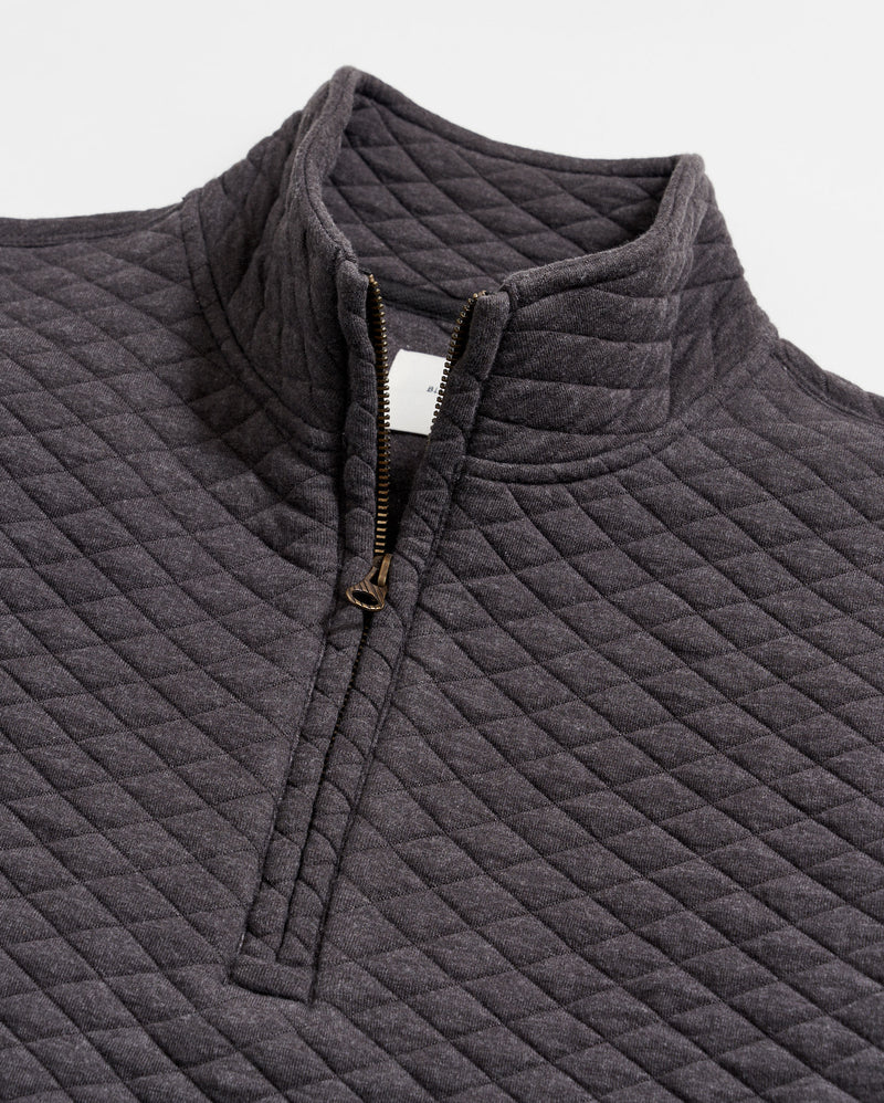 BILLY REID Diamond Quilt Half Zip