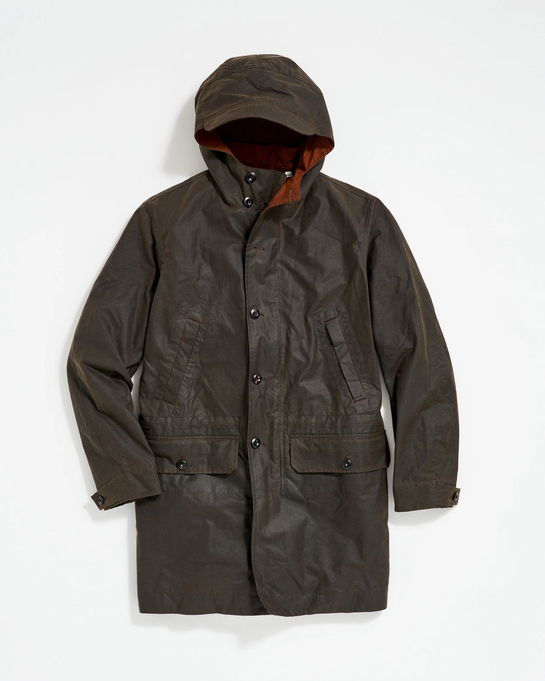 Barbour x engineered garments highland waxed parka jacket sales