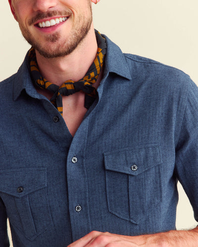 BILLY REID Herringbone Scout Shirt