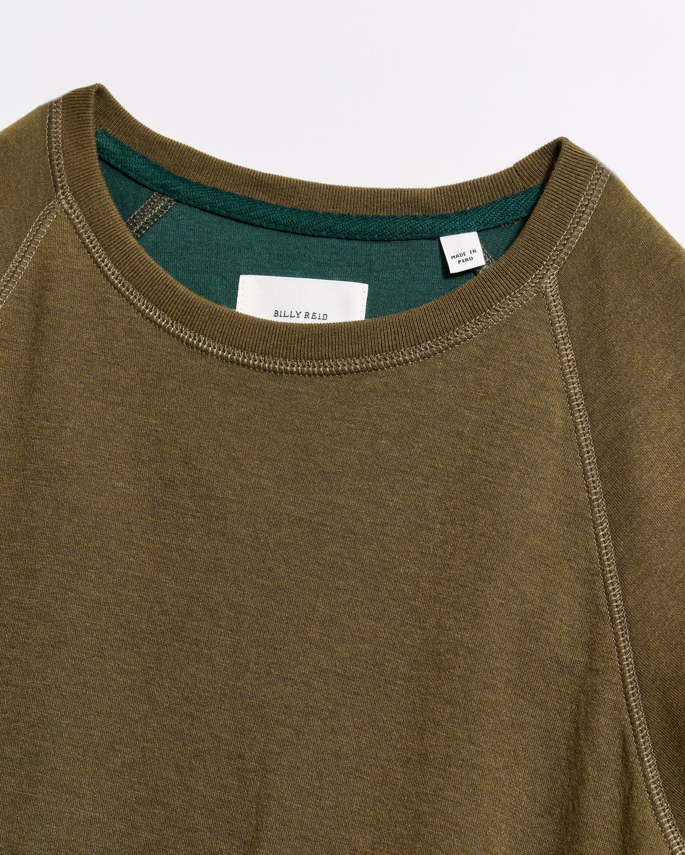 BILLY REID Raglan Crew