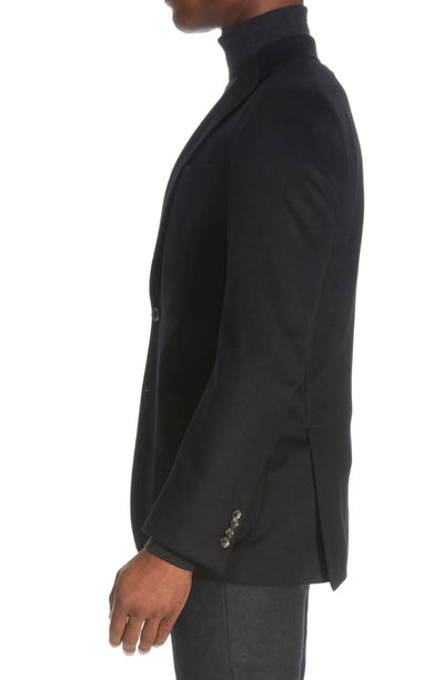 JACK VICTOR 100% Cashmere Jacket | Black