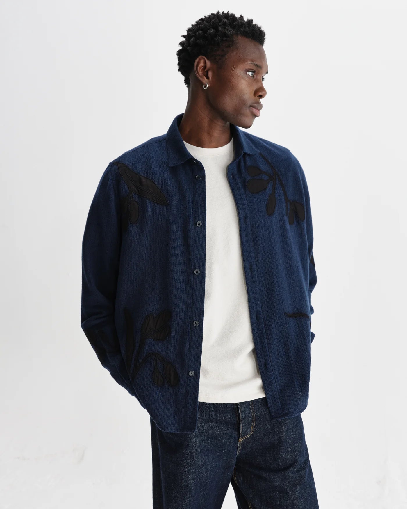 WAX Halcomb LS Shirt | Navy