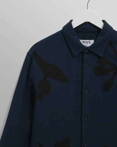 WAX Halcomb LS Shirt | Navy