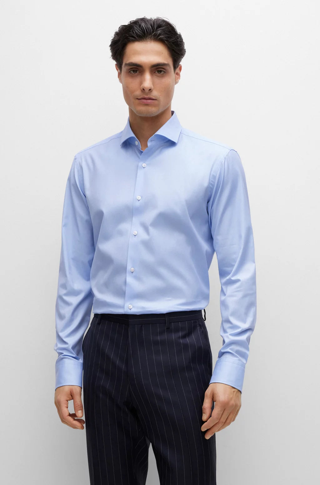 BOSS Regular Fit Dress Shirt | Blue