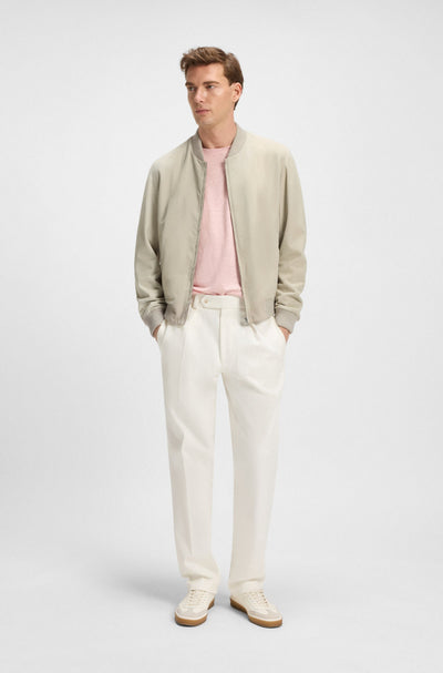 BECKHAM x BOSS Suede Bomber Jacket