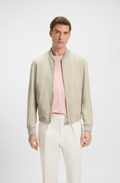 BECKHAM x BOSS Suede Bomber Jacket