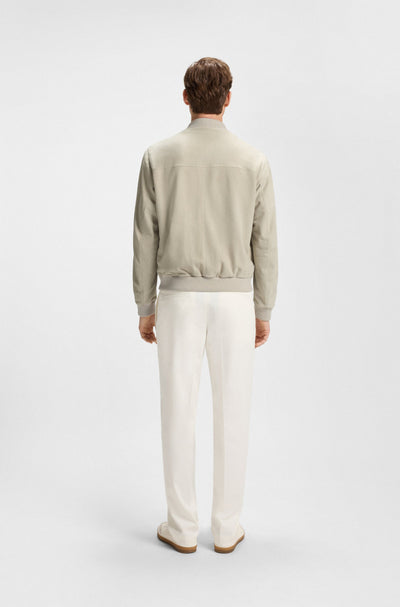 BECKHAM x BOSS Suede Bomber Jacket