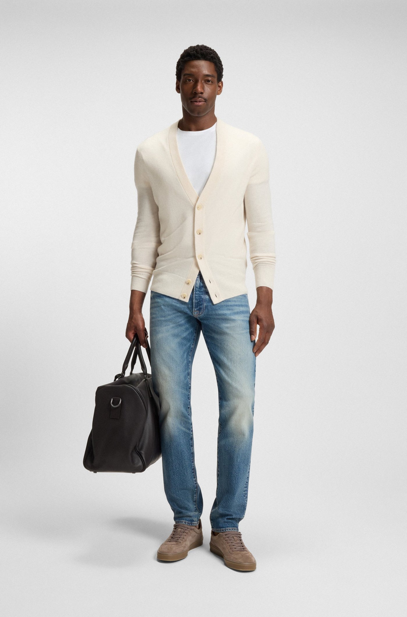 BECKHAM x BOSS Slim Fit Vintage Jeans