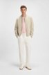 BECKHAM x BOSS Stretch Cotton Pleated Trouser