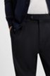 BECKHAM x BOSS Stretch Cotton Pleated Trouser