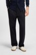 BECKHAM x BOSS Stretch Cotton Pleated Trouser