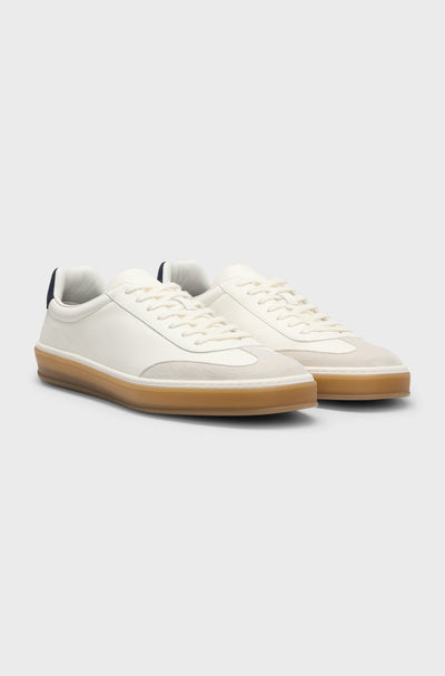 BECKHAM x BOSS Leather Suede Sneaker