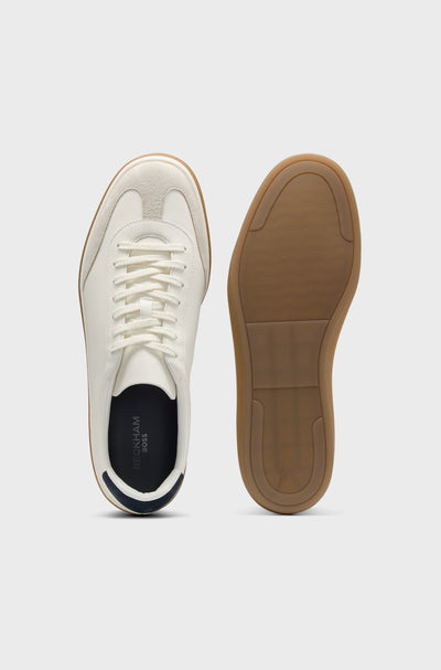 BECKHAM x BOSS Leather Suede Sneaker