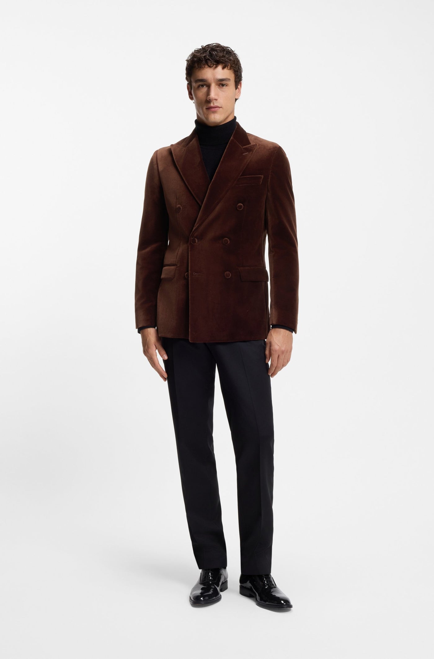 BOSS H-Hutson Velvet Jacket