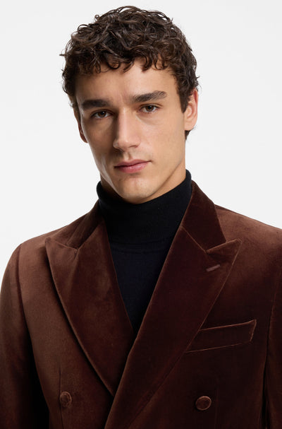 BOSS H-Hutson Velvet Jacket