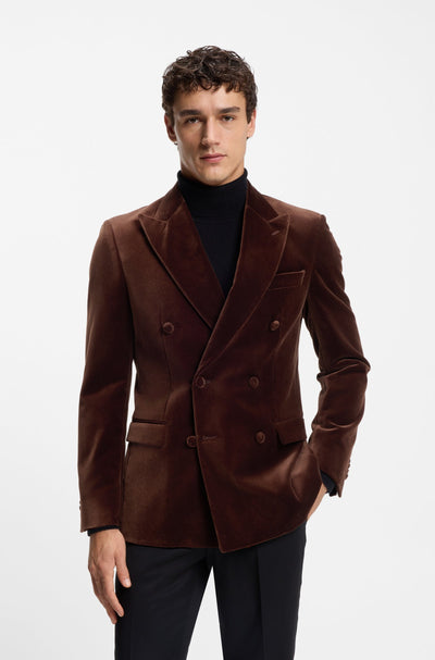 BOSS H-Hutson Velvet Jacket