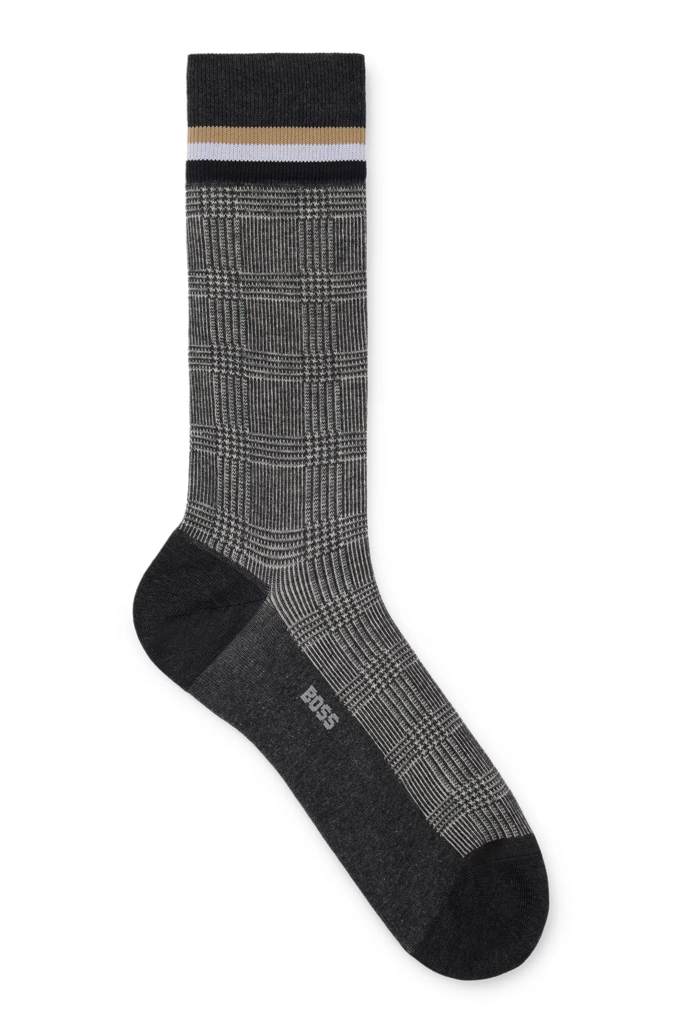 BOSS Prince Wales Check Sock