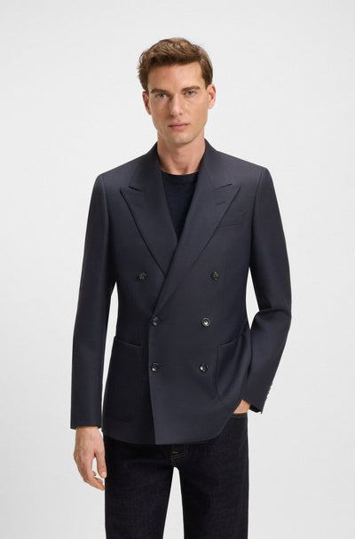 BECKHAM x BOSS Double Breasted Suit