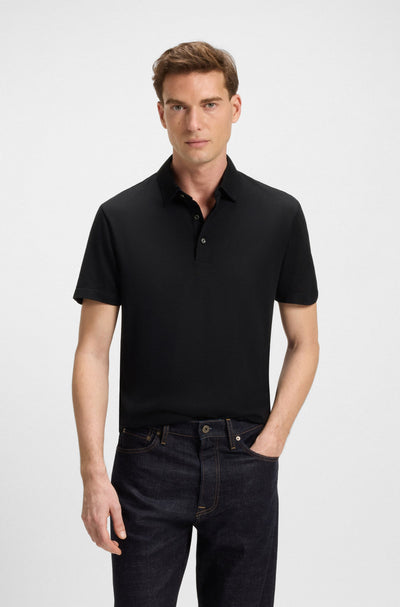 BECKHAM x BOSS Cotton Silk Polo