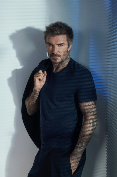 BECKHAM x BOSS Linen T-Shirt