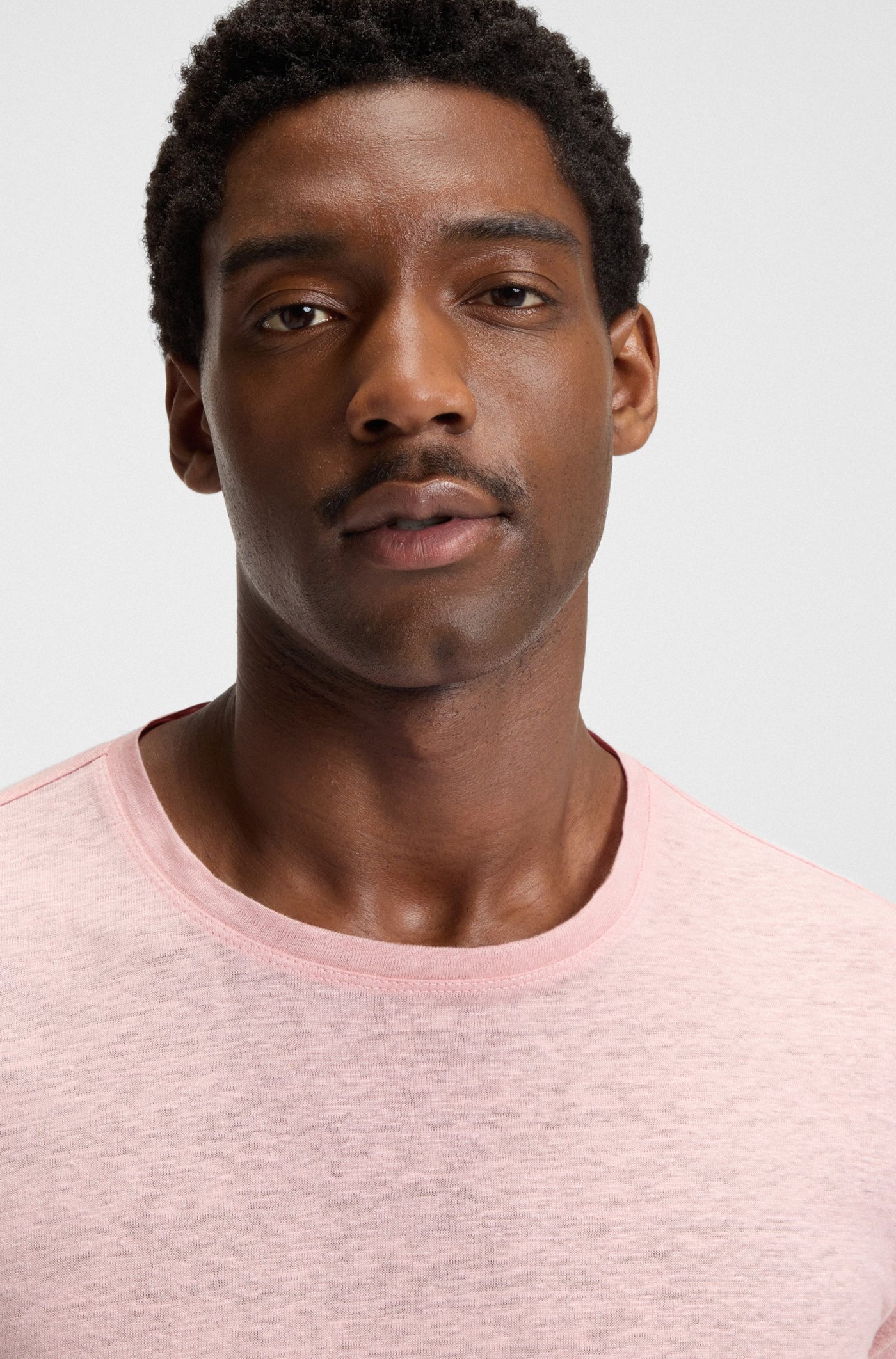 BECKHAM x BOSS Linen T-Shirt