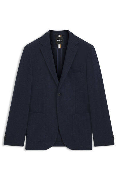 BOSS Herringbone Jersey Jacket