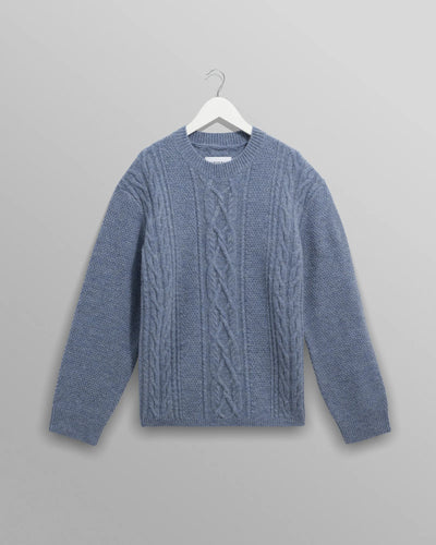 WAX London Hyatt Brush Cable Sweater