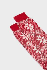BRESCIANI Christmas Sock | Red White
