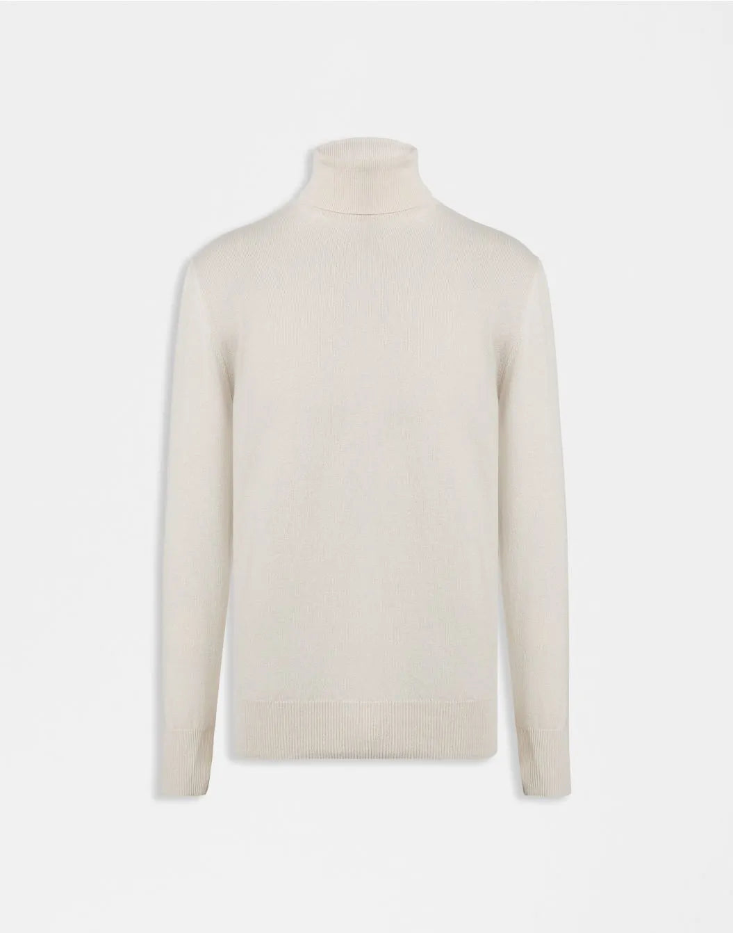 LARDINI Cashmere Turtleneck Sweater | Cream