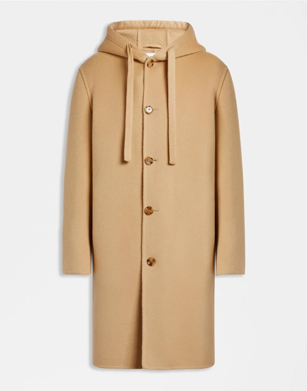 LARDINI Duffle Coat with Hood | Camel