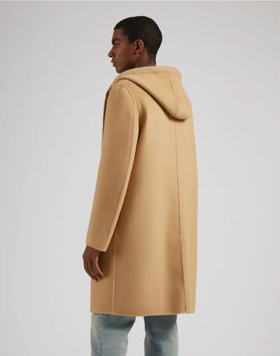 LARDINI Duffle Coat with Hood | Camel