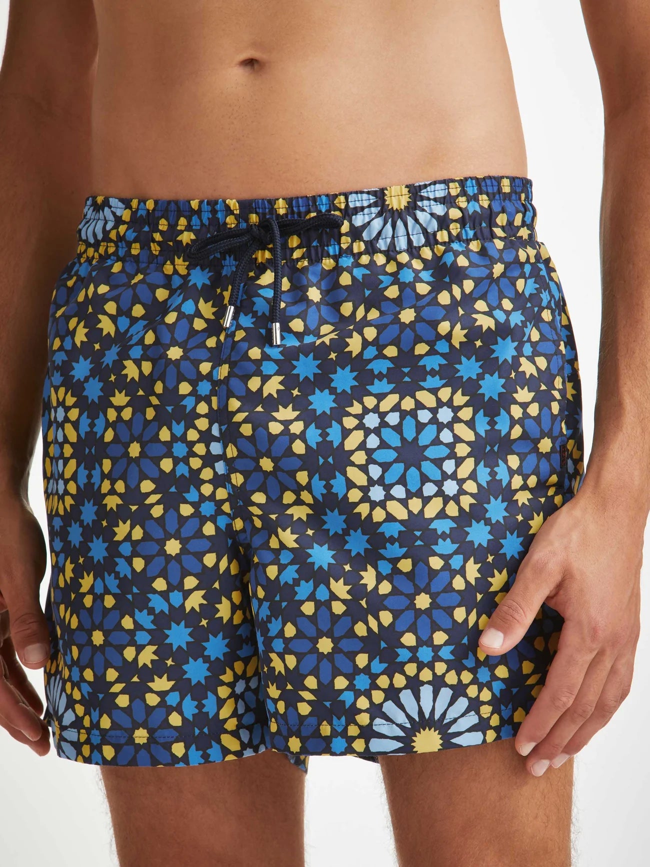 DEREK ROSE Tropez Swim Shorts | Blue