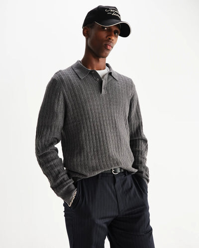 WAX London Oban Polo Diamond Stripe