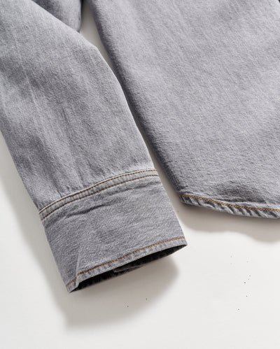 BILLY REID Shoals Denim Shirt | Grey Wash