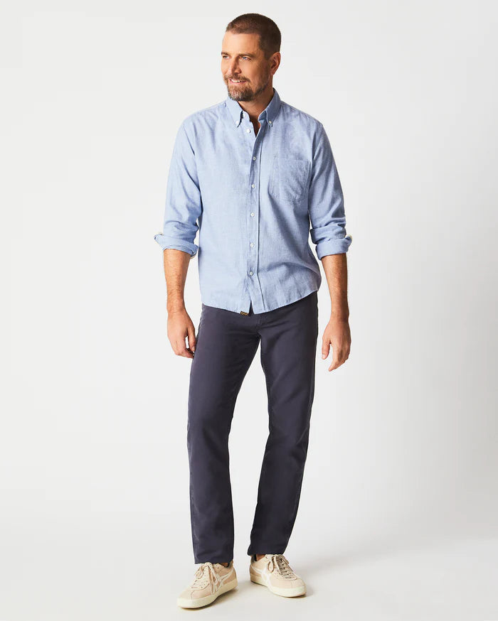 BILLY REID Mill finish Flannel Button Down