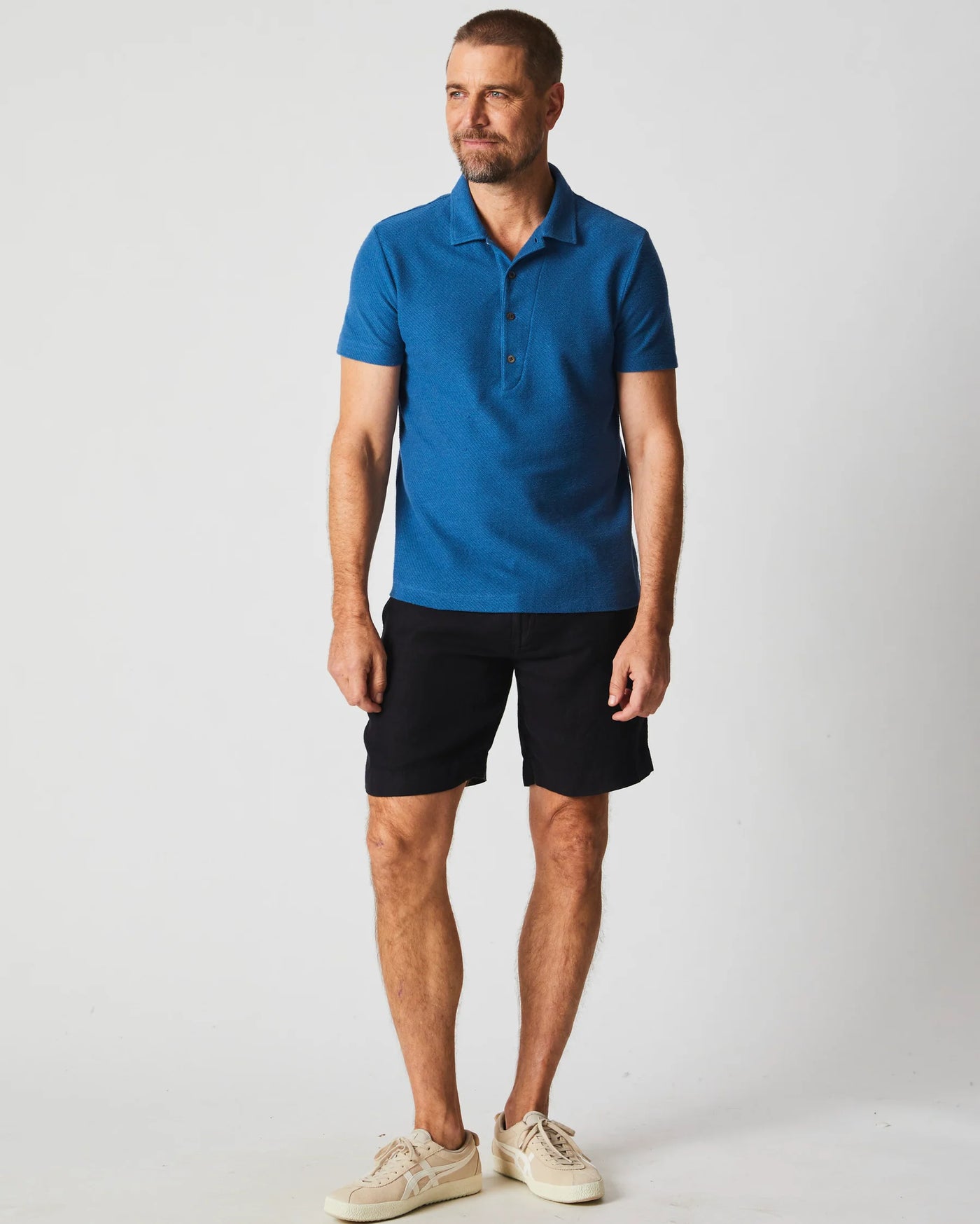 BILLY REID Hemp Cotton Twill Polo