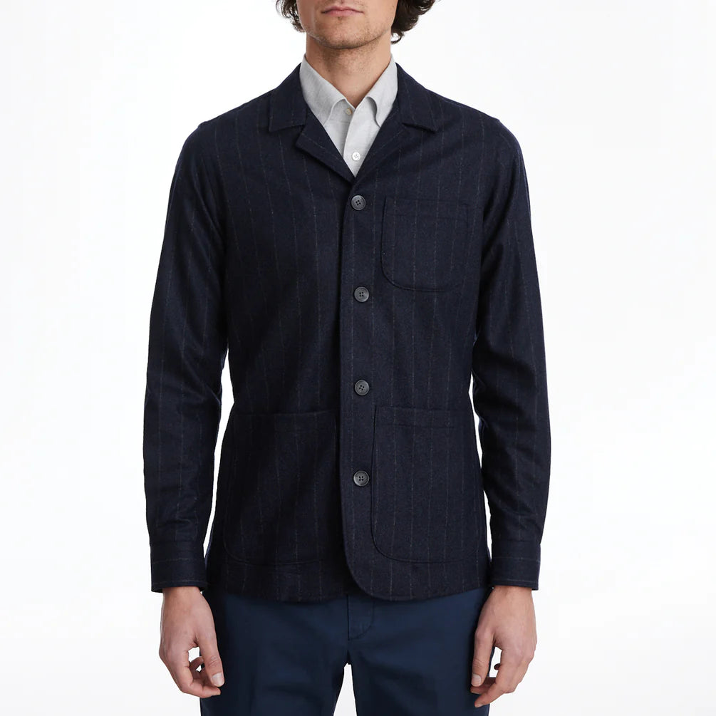 EMANUEL BERG D-Constructed Shirt Jacket