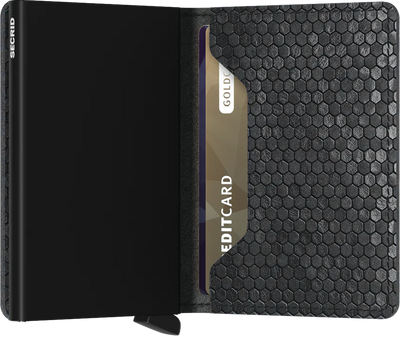 SECRID Slimwallet | Hexagon Black