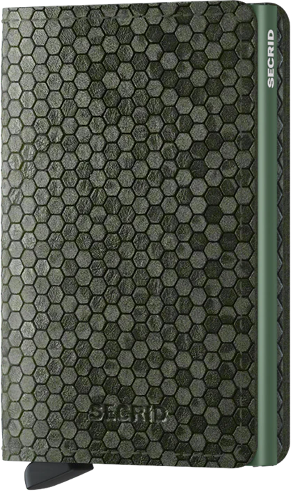 SECRID Slimwallet | Hexagon Green