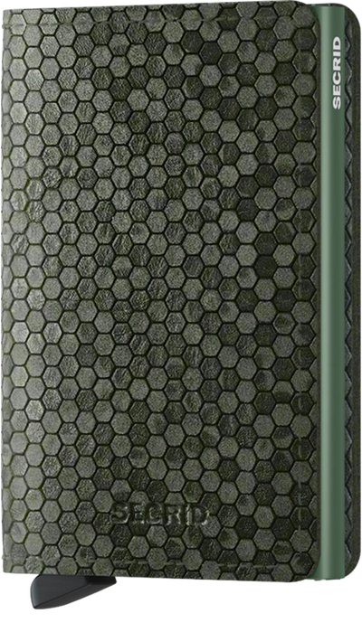 SECRID Slimwallet | Hexagon Green