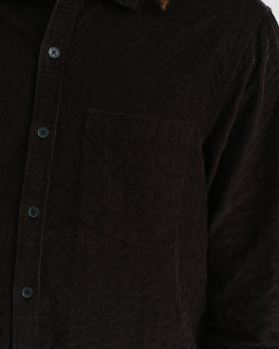 WAX London Shelly Shirt in Seersucker Corduroy