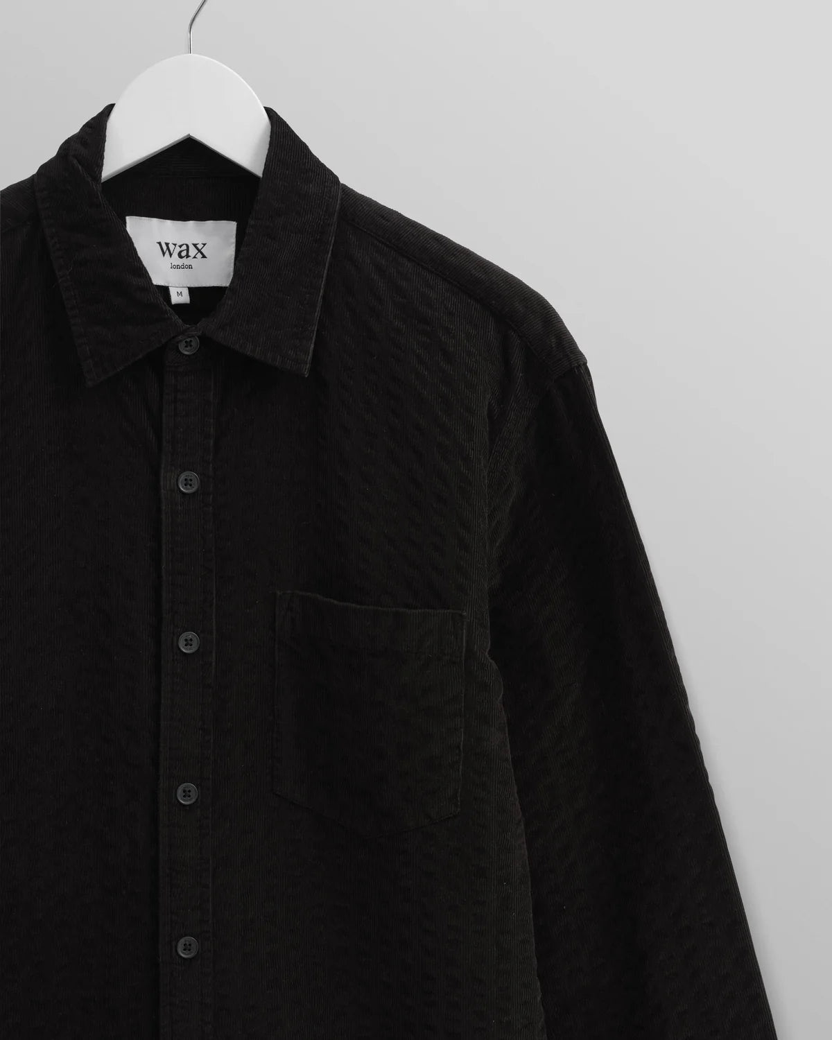 WAX London Shelly Shirt in Seersucker Corduroy