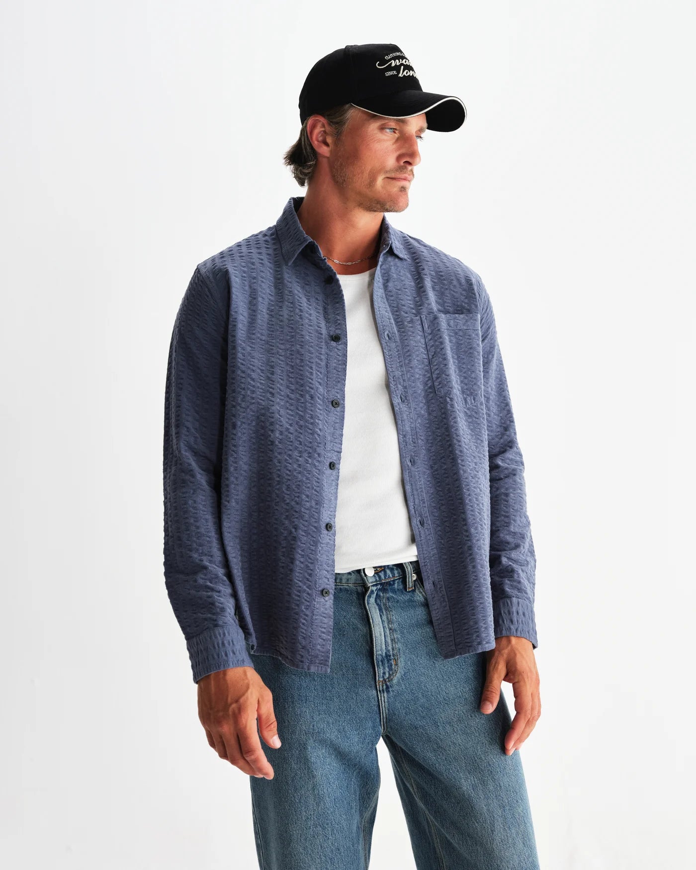 WAX London Shelley Seersucker Shirt