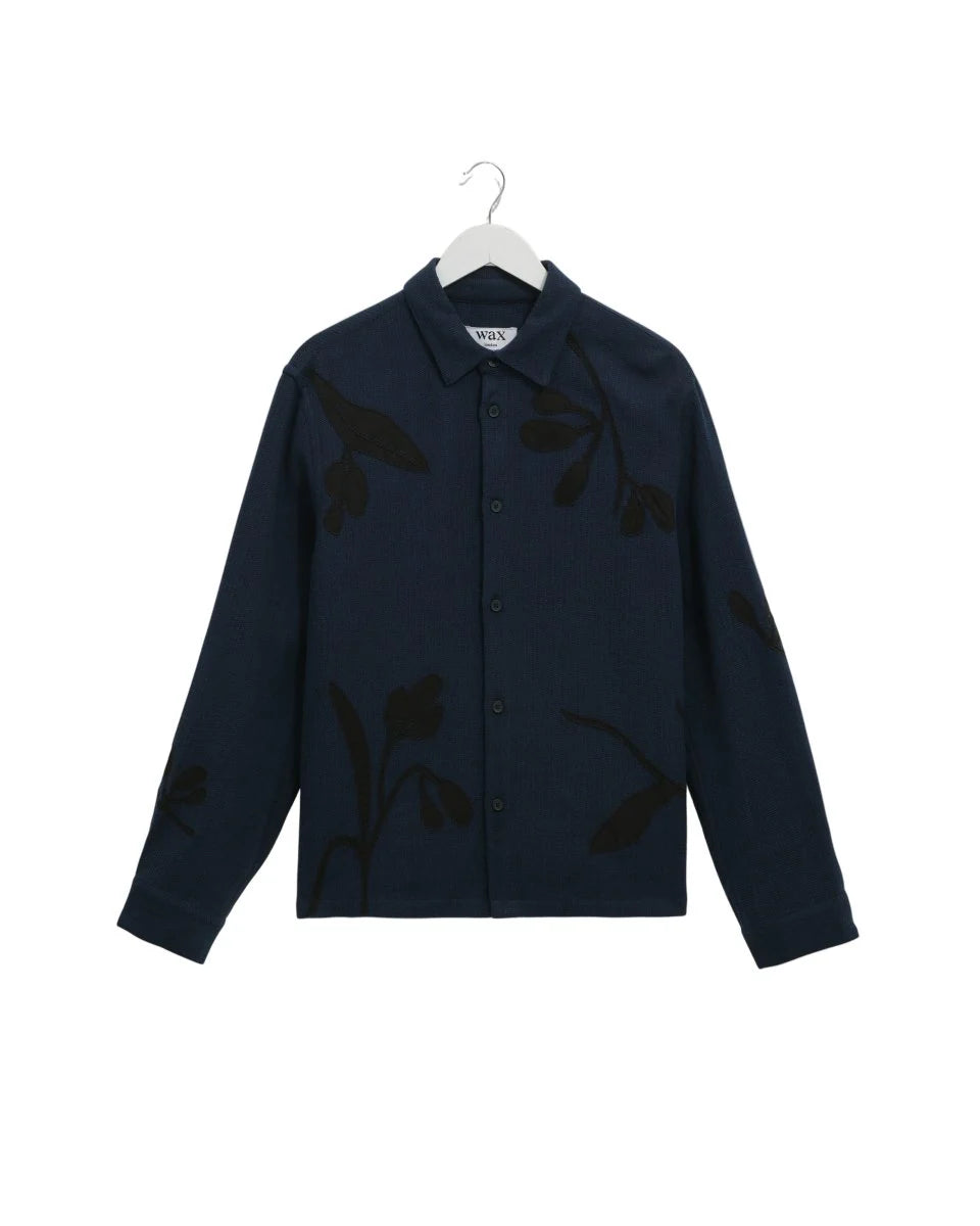 WAX Halcomb LS Shirt | Navy
