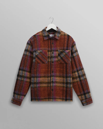 WAX London Whiting Wool Blend Overshirt