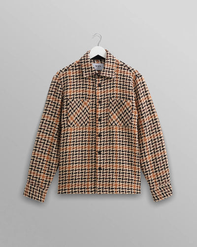 WAX Whiting Houndstooth Overshirt