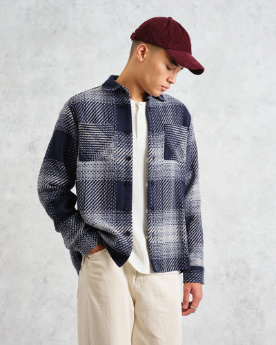 WAX London Whiting Ombre Check Overshirt